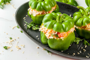 Veggie Stuffed Peppers