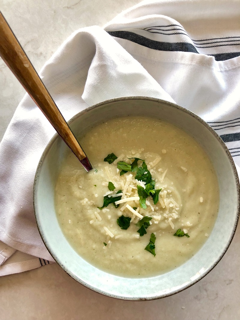 Cauliflower Asiago Soup | EATS Park City