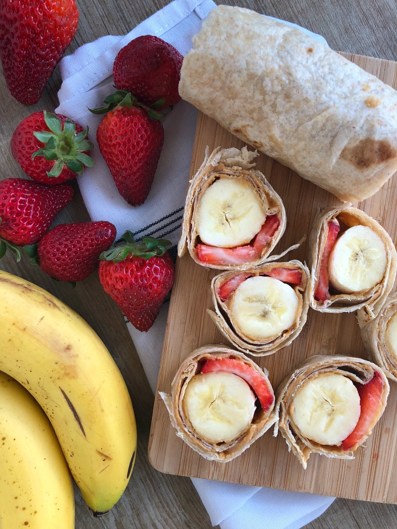 Banana Strawberry Sunbather Sushi