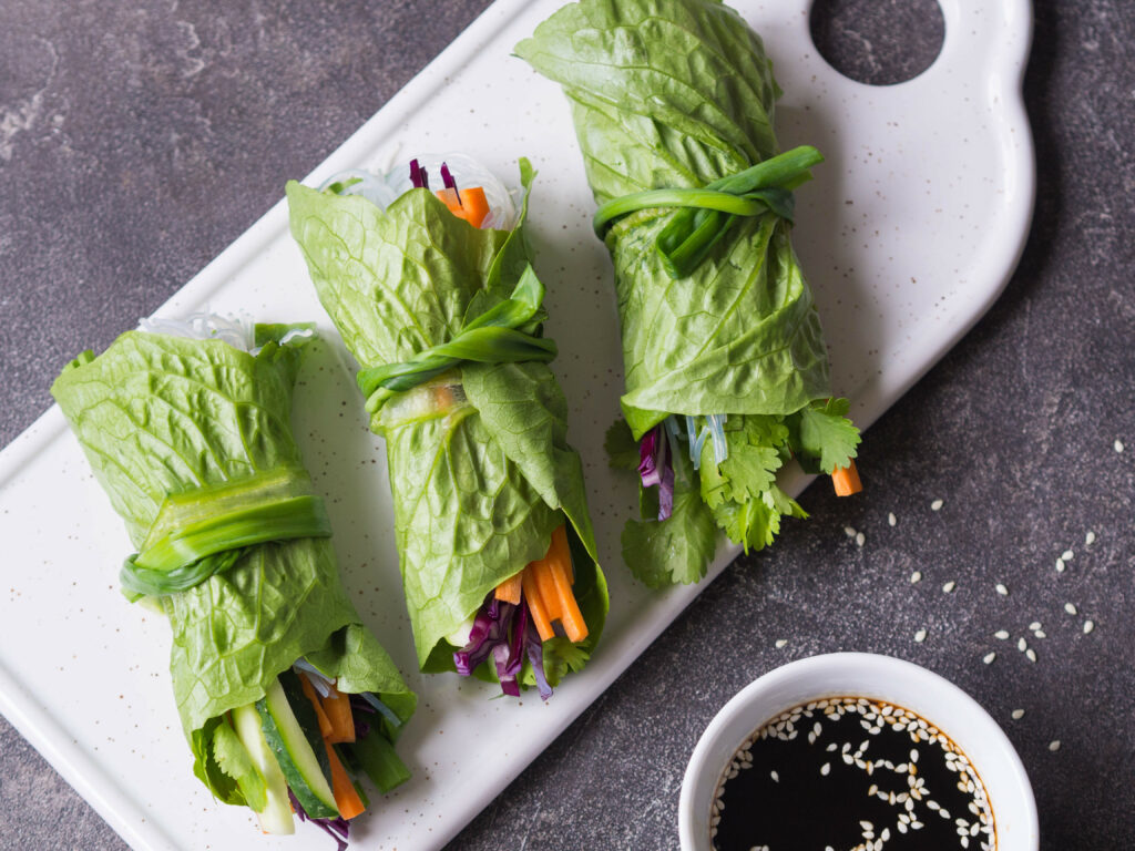 Tofu Lettuce Wrap