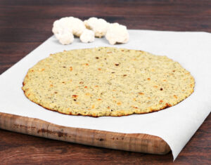 Cauliflower Pizza Crust Pie