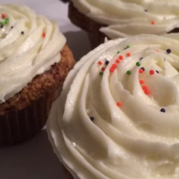 Virtual Cooking Class: Carrot Cake Cupcakes and Cream Cheese Icing with Delaney Dolan