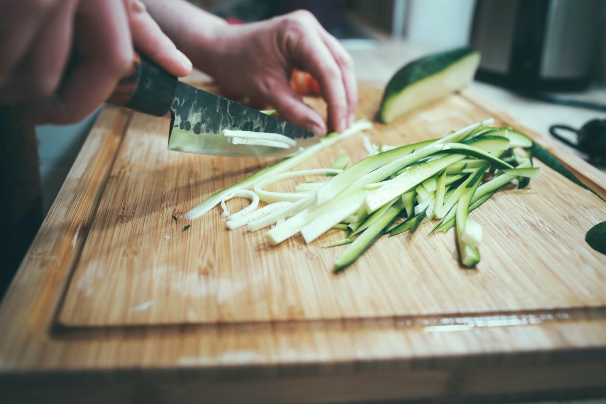 Clase de cocina virtual: Calabacitas con Miriam y Fanny Guadalupe