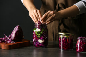 Fermented Cabbage Slaw