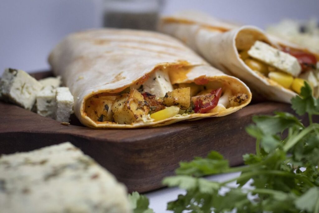 Tofu Breakfast Burrito EATS Park City