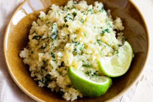 Cilantro Lime Cauliflower Rice - EATS Park City - OMAD