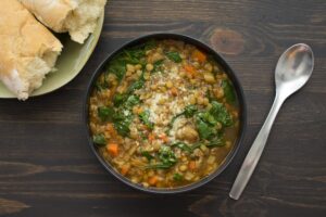 Spinach and Lentil Soup - EATS Park City - OMAD