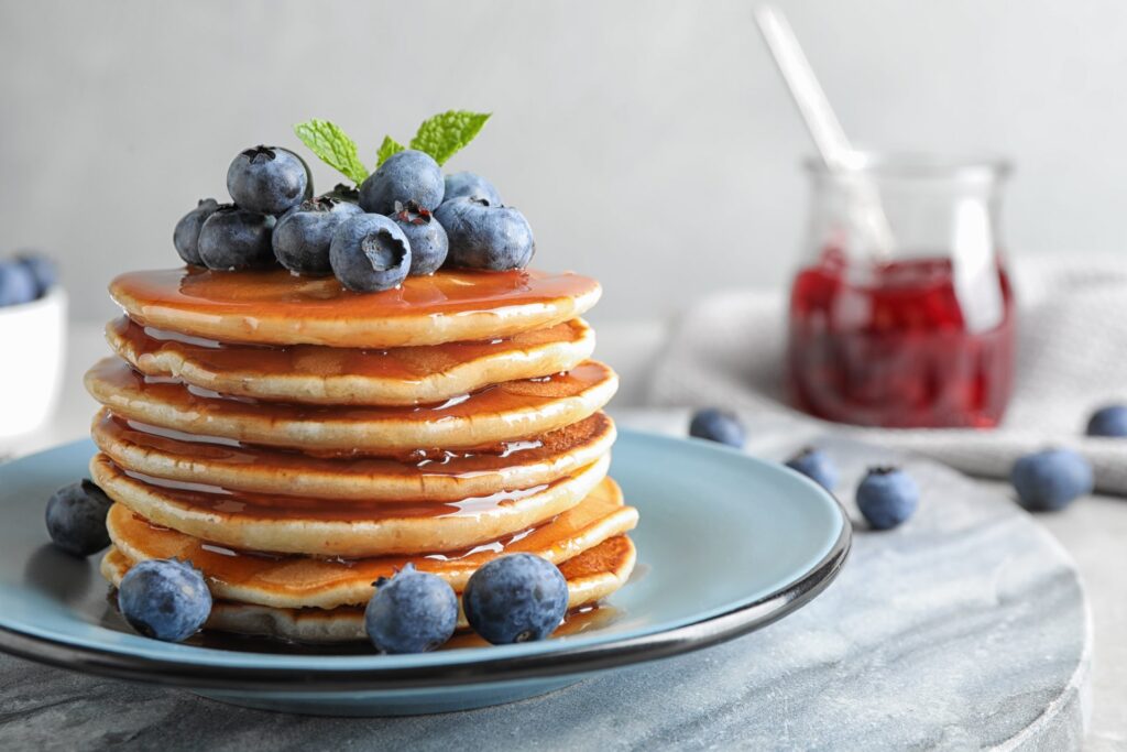 Blueberry Pancakes - EATS Park City