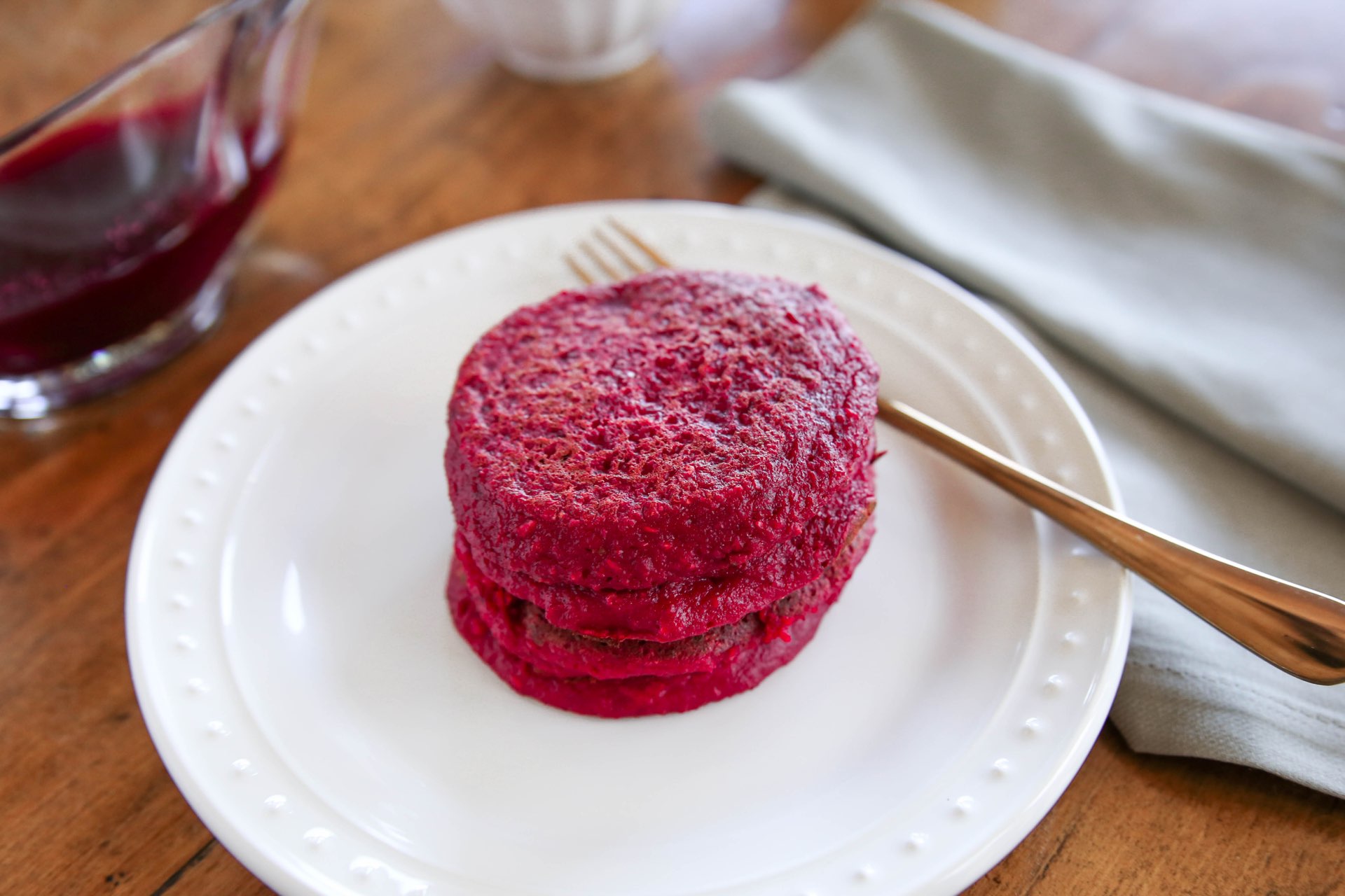 Bright Beet Pancakes | EATS Park City